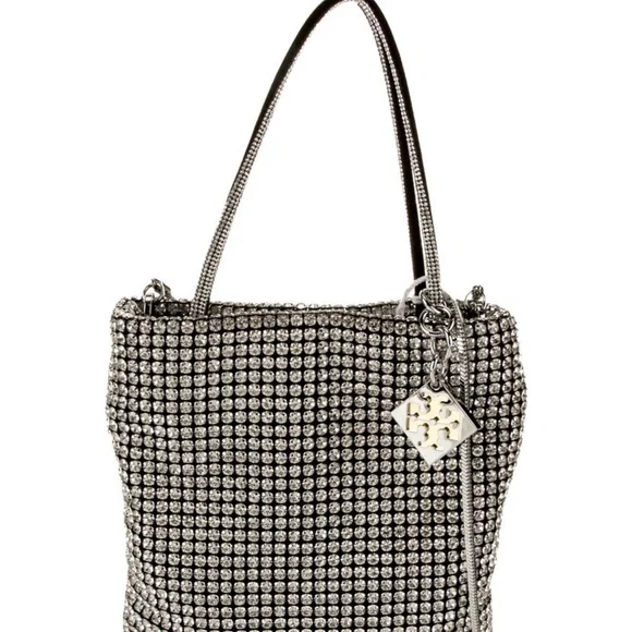 TORY BURCH CRYSTAL NIGHT OWL MINI BAG NWOT - Picture 3 of 8